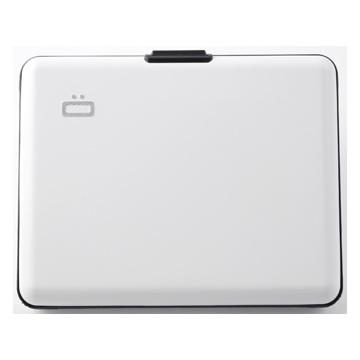 OGON Aluminum Wallet Big - White