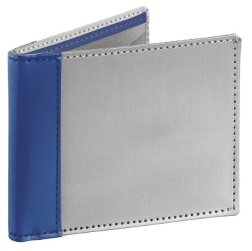 Stewart/Stand Stainless Steel Wallet - Silver/Blue