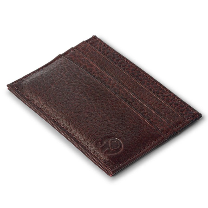 Harnas Moment Loodgieter WALLET Small leather credit card wallet - Brown | Wallets Online