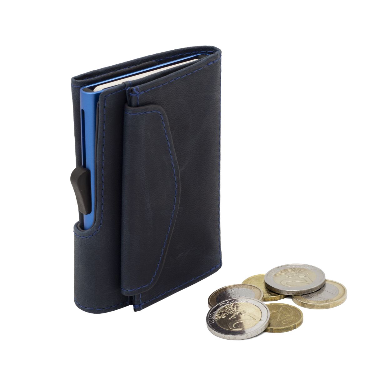 card holder with coin