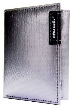 Ducti Duct Tape Tri-Fold Wallet - Silver