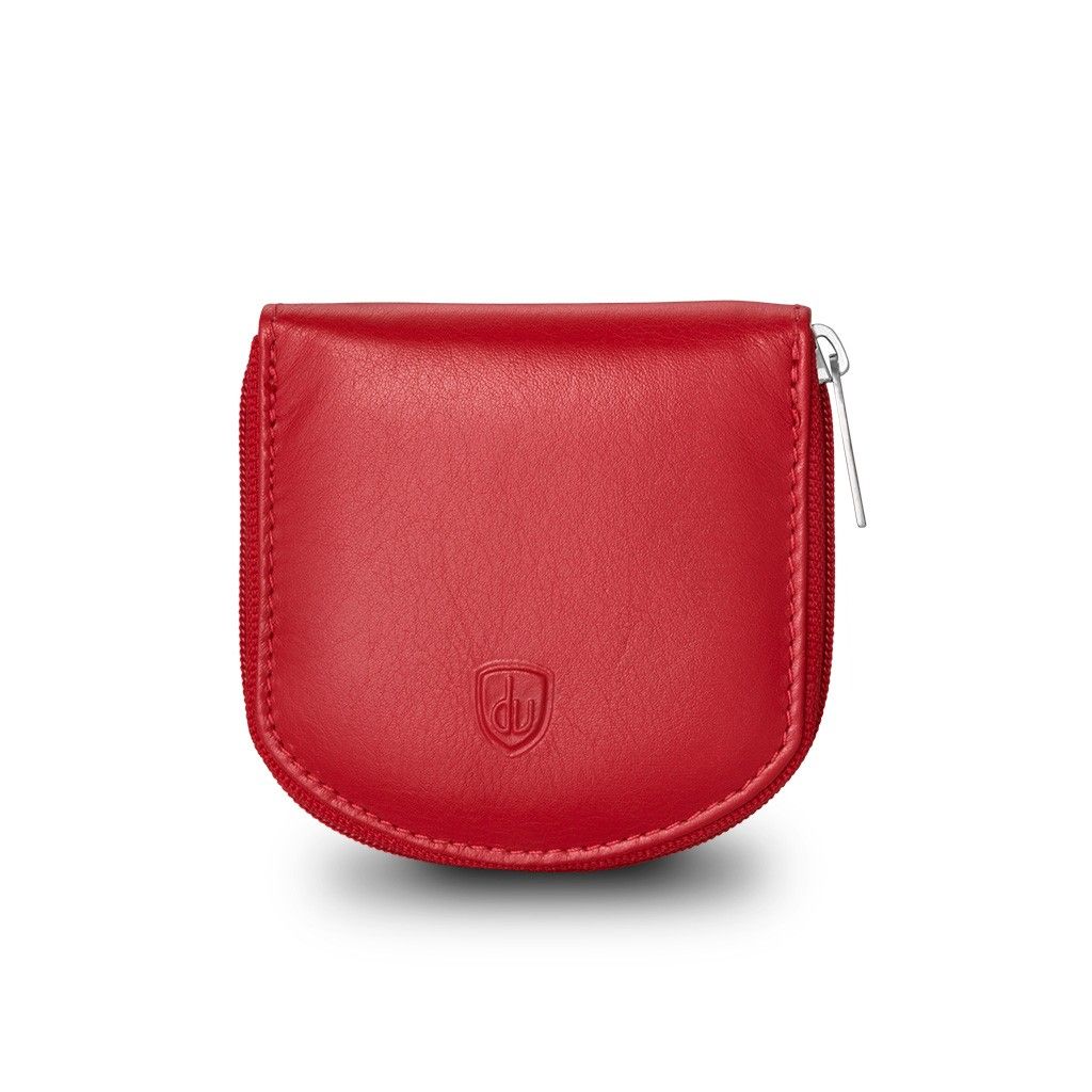 Guess Red West Side Double Zip Purse