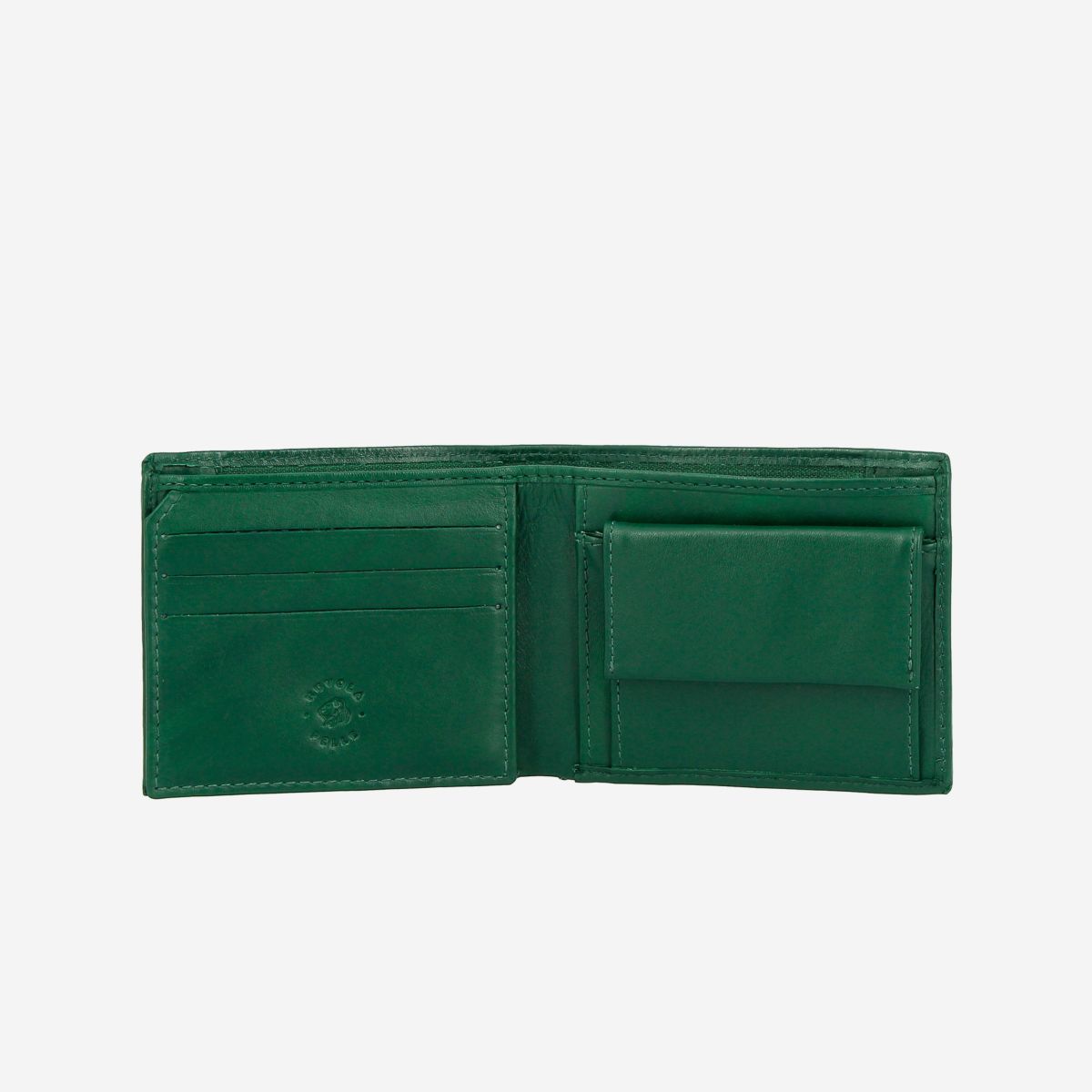 MUNDI Men's Crunch Leather Passcase Wallet - Black | Wallets Online