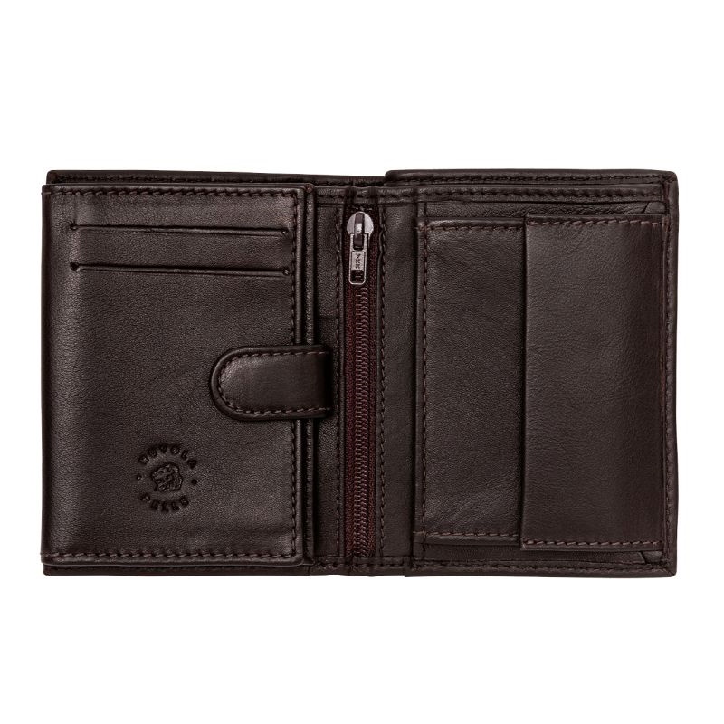 Buy NISUN 13 Pocket Large Pu Leather Credit Debit Zipper Card Holder Wallet  Coin Purse for Men & Women - (12 x 9.5 X 3 cm, Dark Brown) at Amazon.in