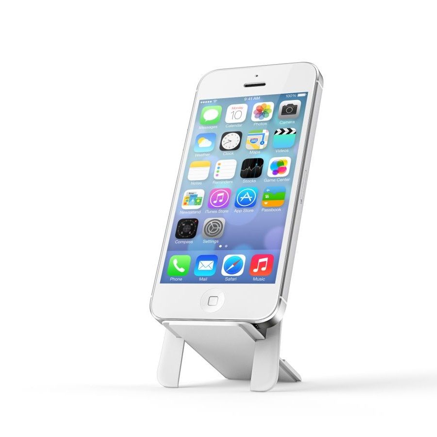 HIP ION phone stand for wallets - White